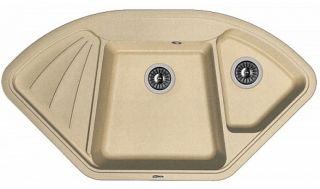 Кухонная мойка Florentina Капри бежевый